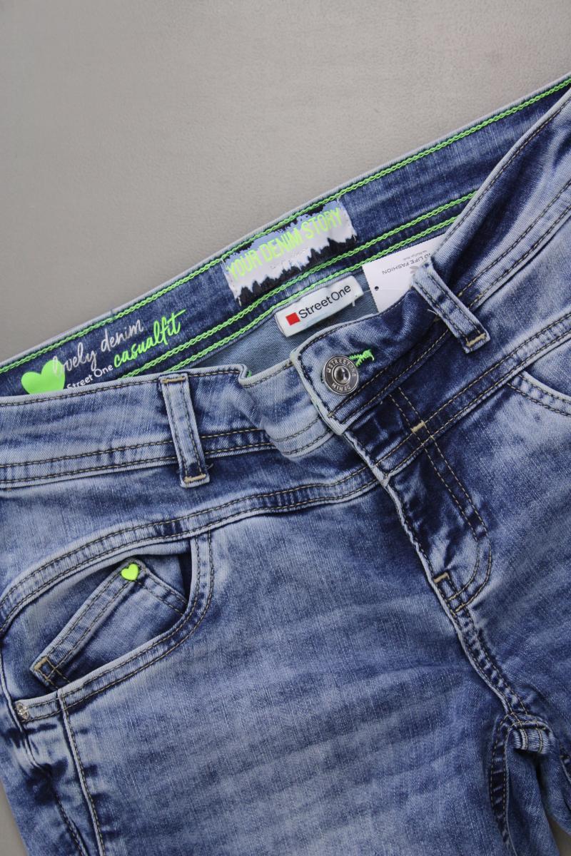 Street One 7/8 Jeans Gr. W28/L22 blau aus Baumwolle