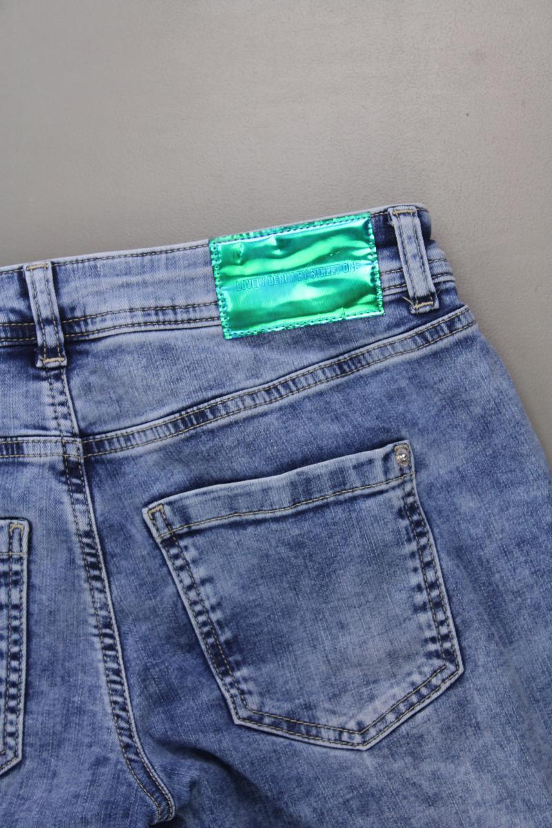 Street One 7/8 Jeans Gr. W28/L22 blau aus Baumwolle