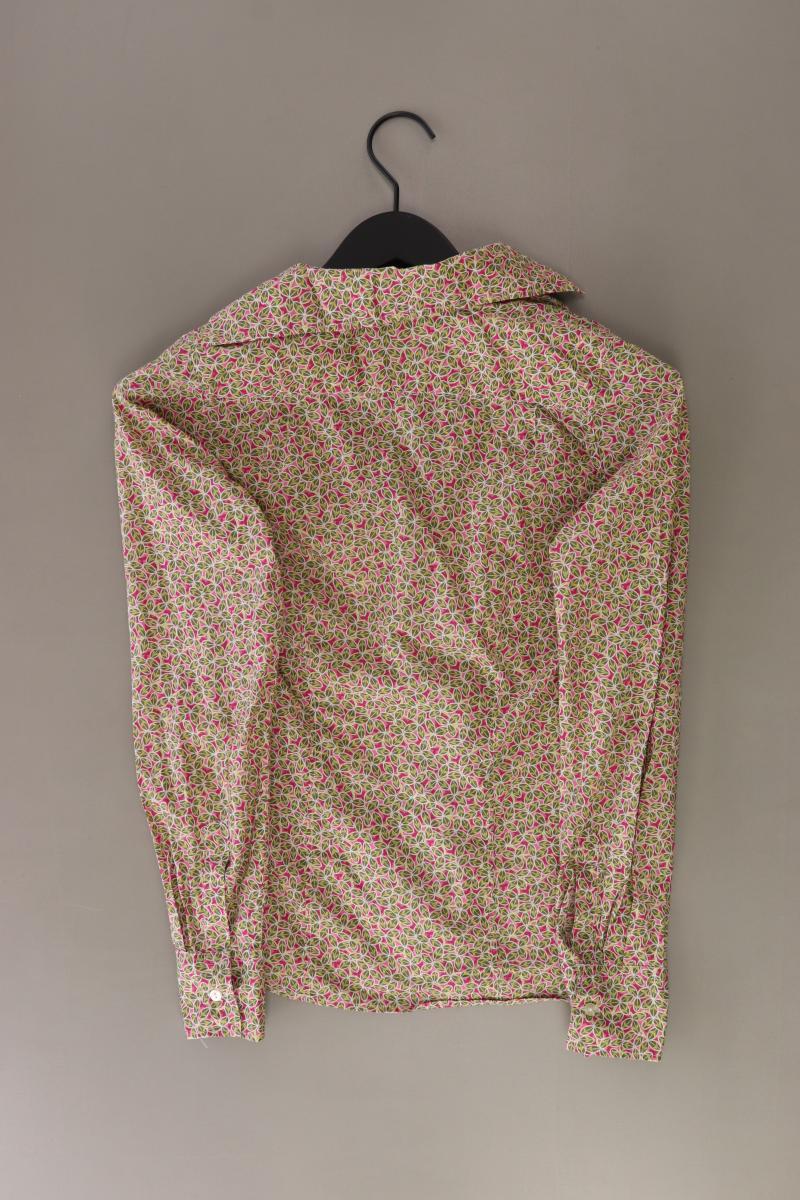 Rosa Lanz Textilmanufaktur Bluse Gr. XS Langarm mehrfarbig aus Baumwolle