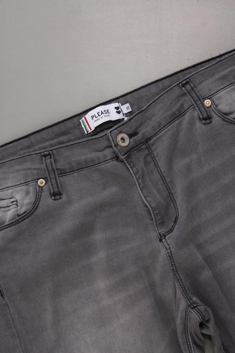 Please Skinny Jeans Gr. XL neuwertig grau aus Baumwolle