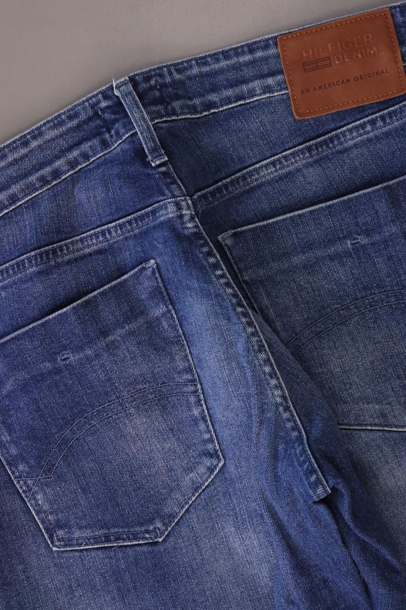Hilfiger Denim Straight Jeans für Herren Gr. W34/L32 blau aus Baumwolle