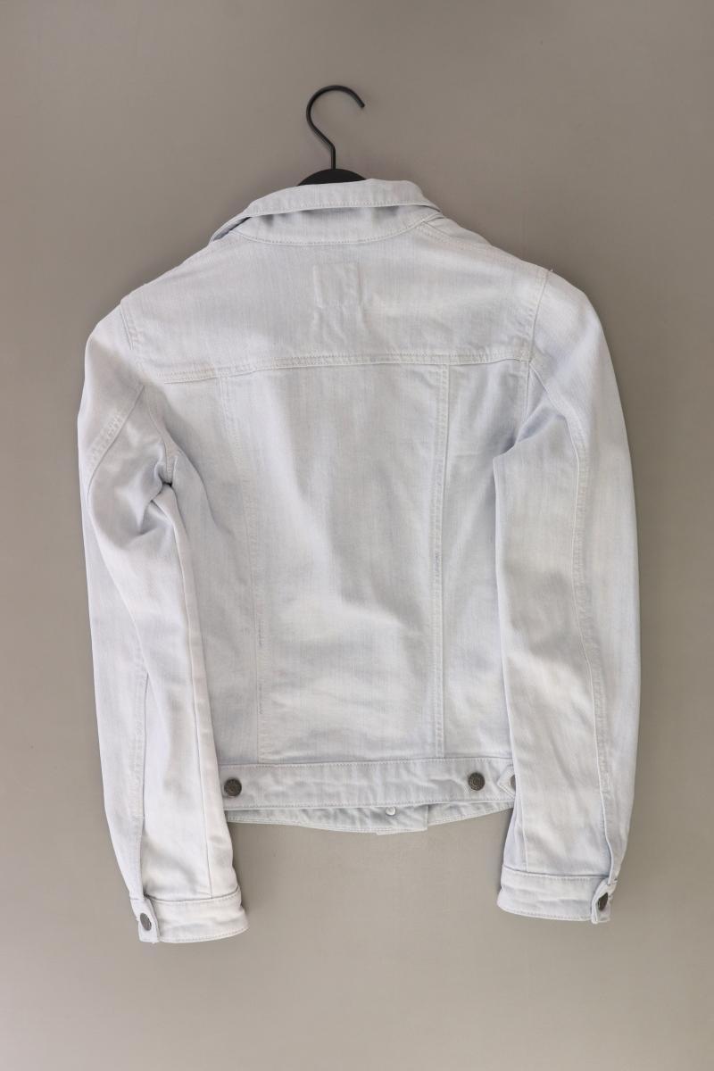Esprit Übergangsjacke Gr. S blau aus Baumwolle