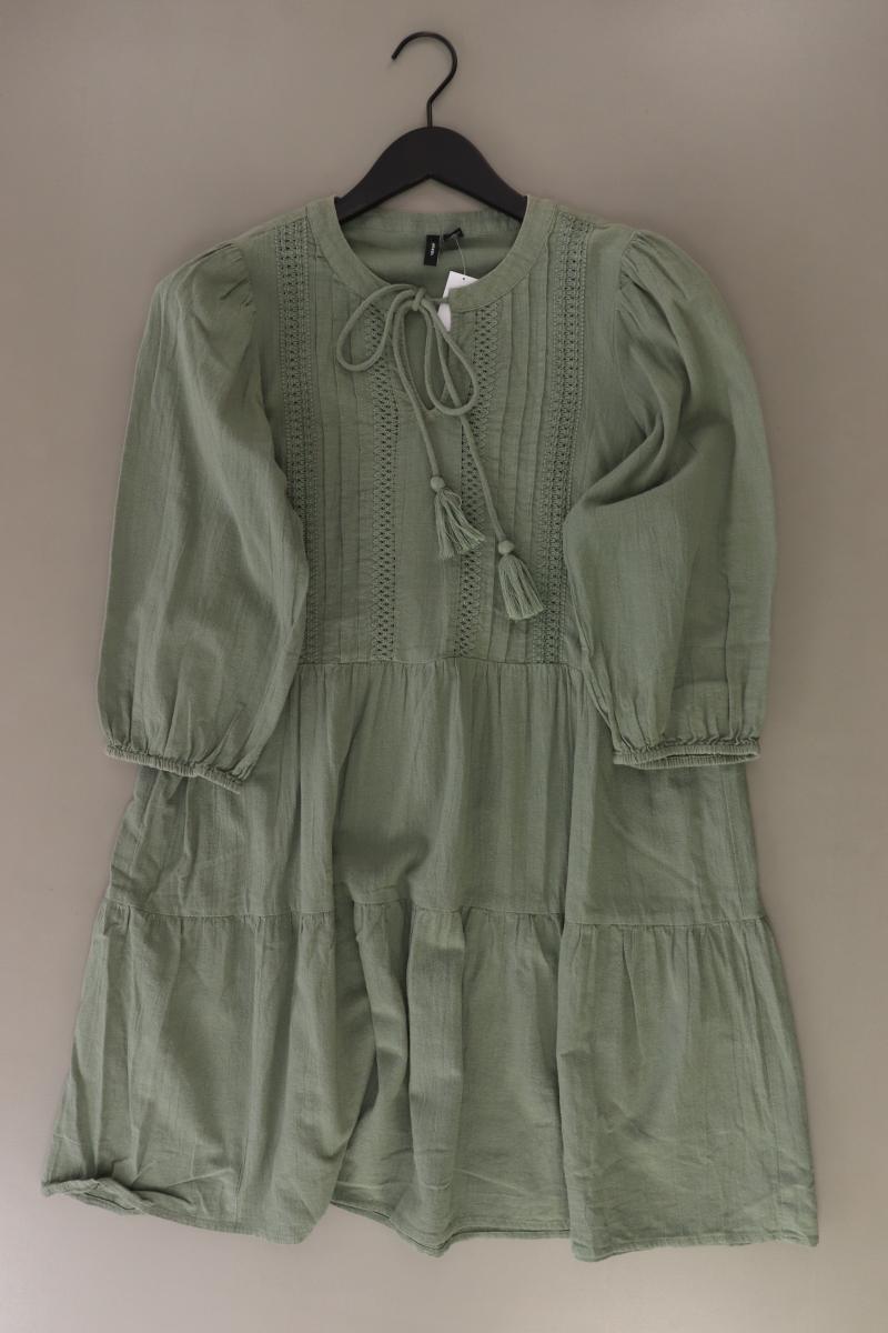Vero Moda Sommerkleid Gr. S 3/4 Ärmel olivgrün aus Baumwolle