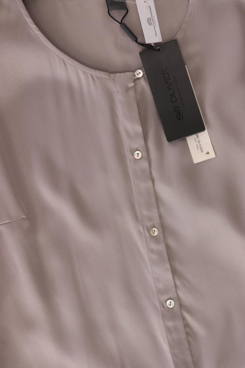 Sir Oliver Seidenbluse Gr. 44 neu mit Etikett Neupreis: 99,99€! Langarm grau