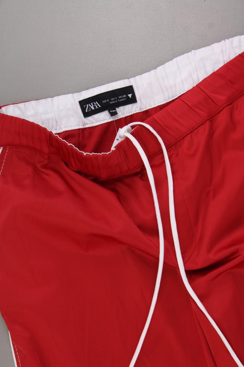 Zara Jogginghose Gr. S rot aus Polyester