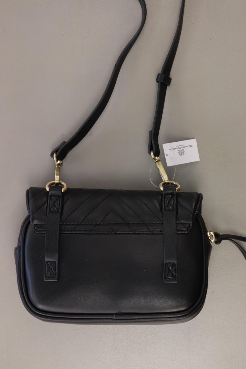 Zara Bauchtasche schwarz aus Kunstleder