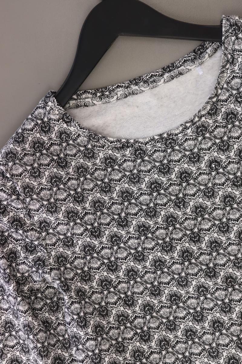 MARK ADAM Printshirt Gr. 38 3/4 Ärmel grau aus Baumwolle