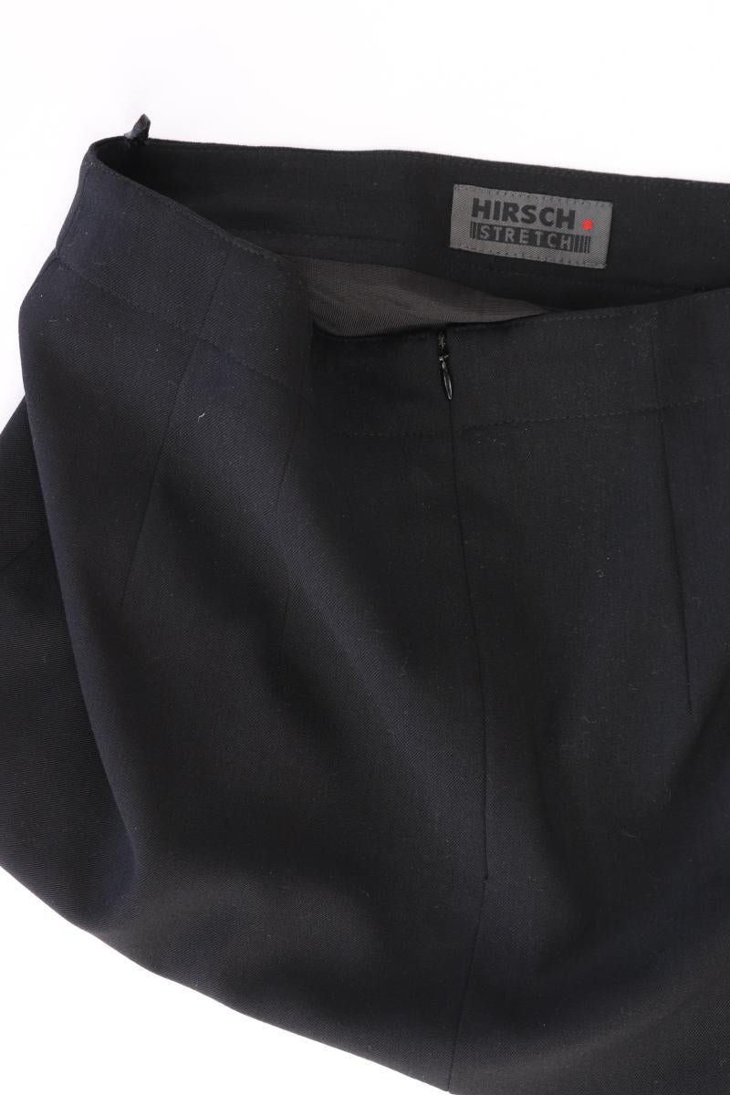 Hirsch Wollrock Gr. 40 schwarz aus Schurwolle