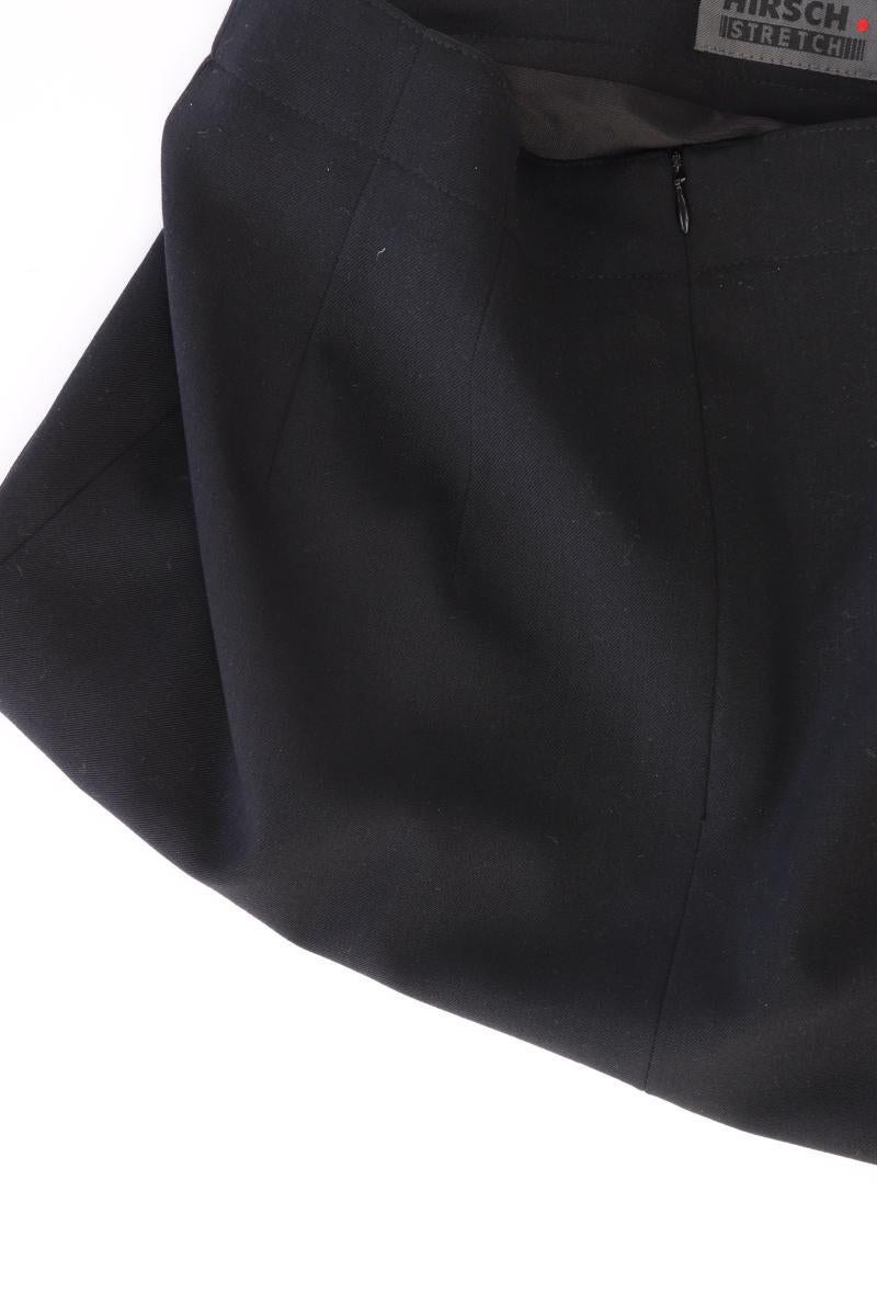 Hirsch Wollrock Gr. 40 schwarz aus Schurwolle