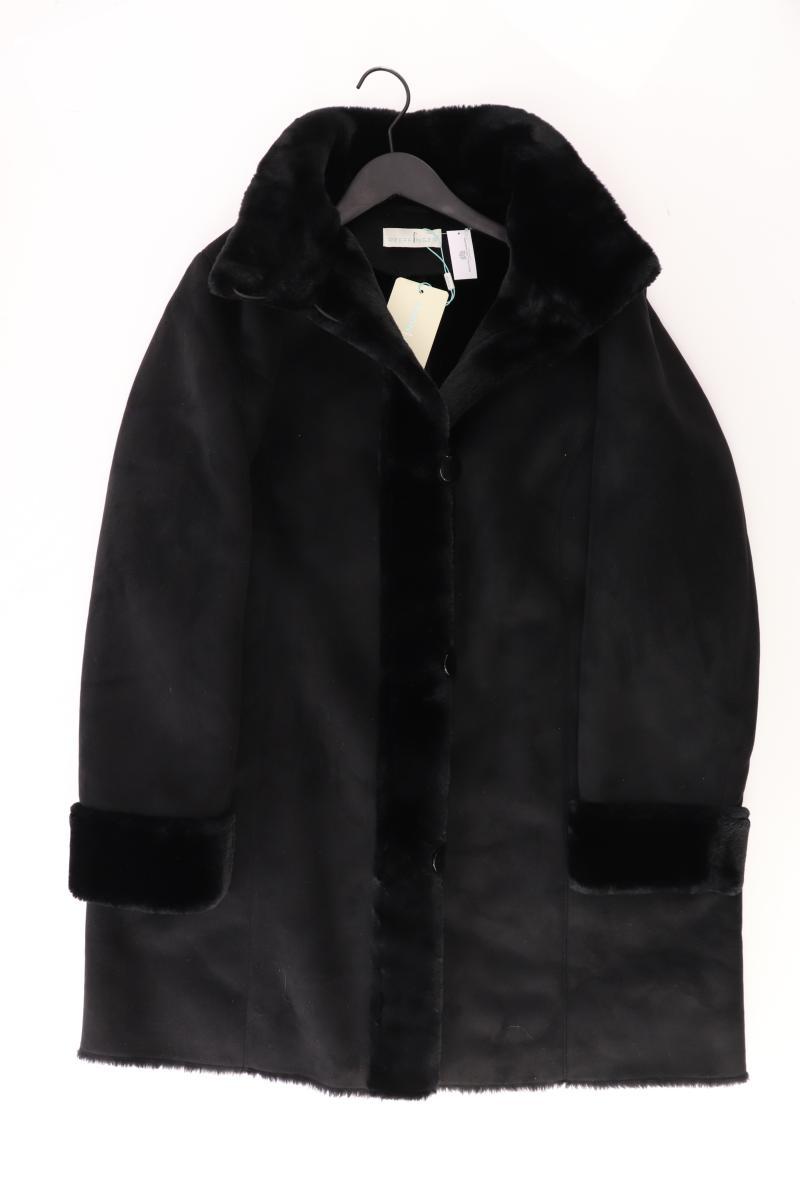 Pfeffinger RP Suede Mantel Gr. 46 neu mit Etikett schwarz aus Polyester