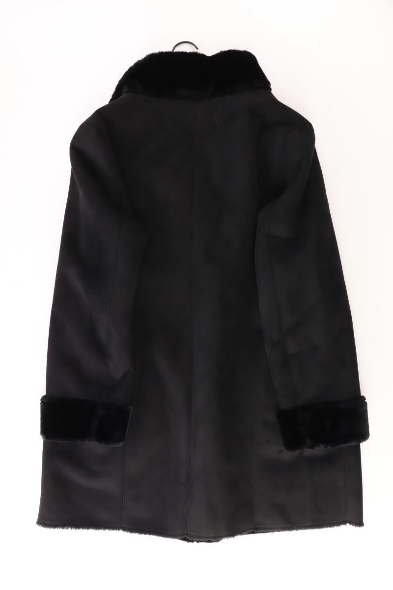 Pfeffinger RP Suede Mantel Gr. 46 neu mit Etikett schwarz aus Polyester