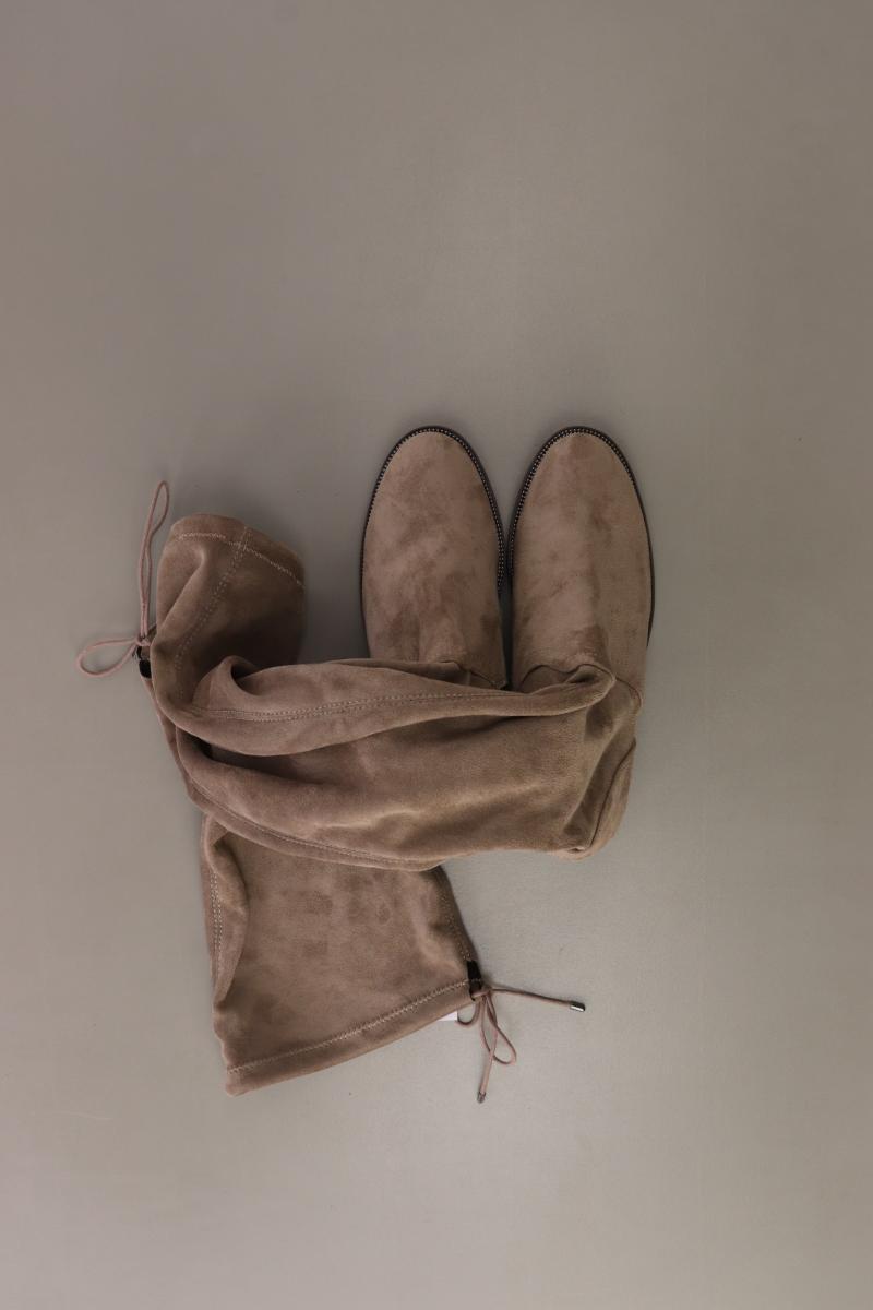 Tamaris Overknees Gr. 38 neuwertig grau
