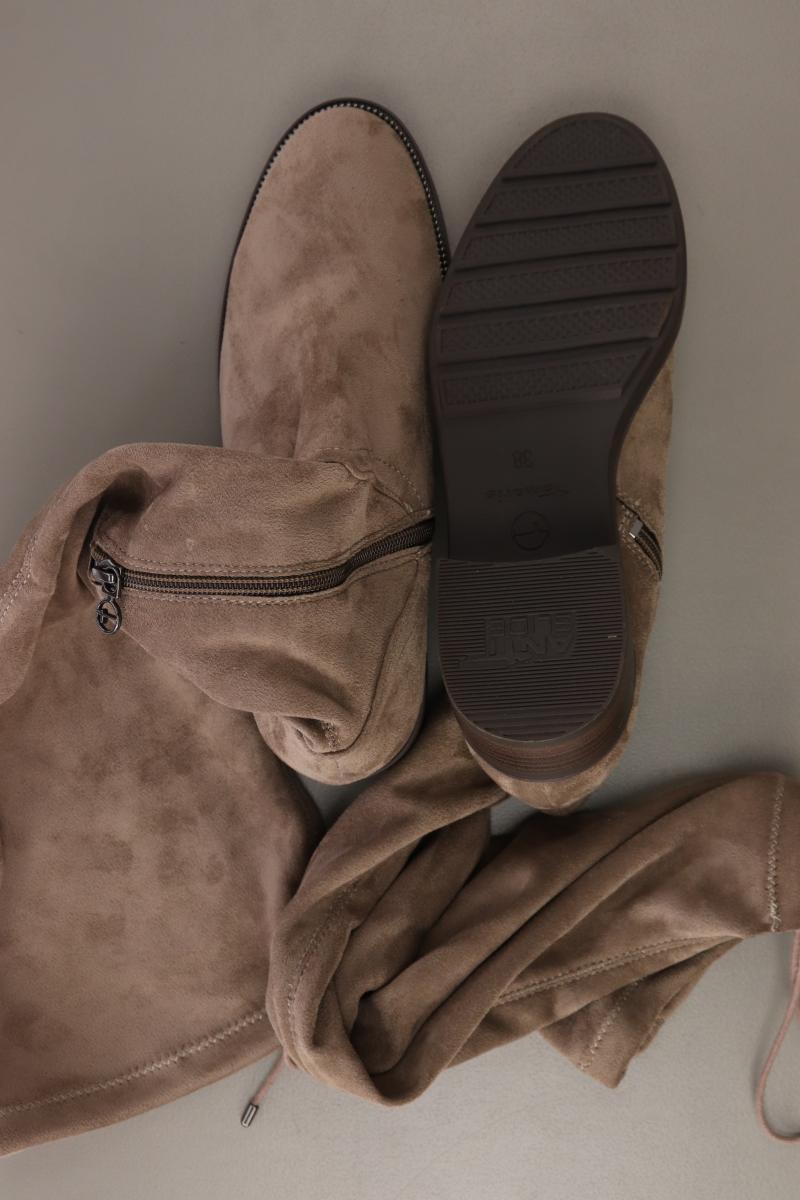 Tamaris Overknees Gr. 38 neuwertig grau