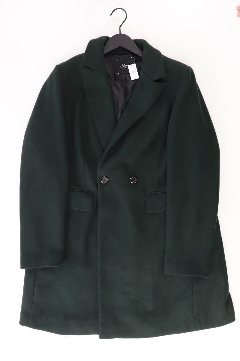s.Oliver Black Label Regular Mantel Gr. 44 neuwertig grün aus Polyester