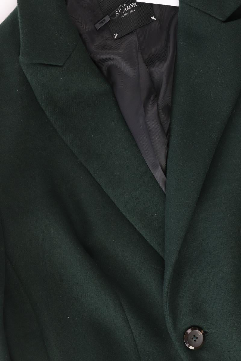 s.Oliver Black Label Regular Mantel Gr. 44 neuwertig grün aus Polyester