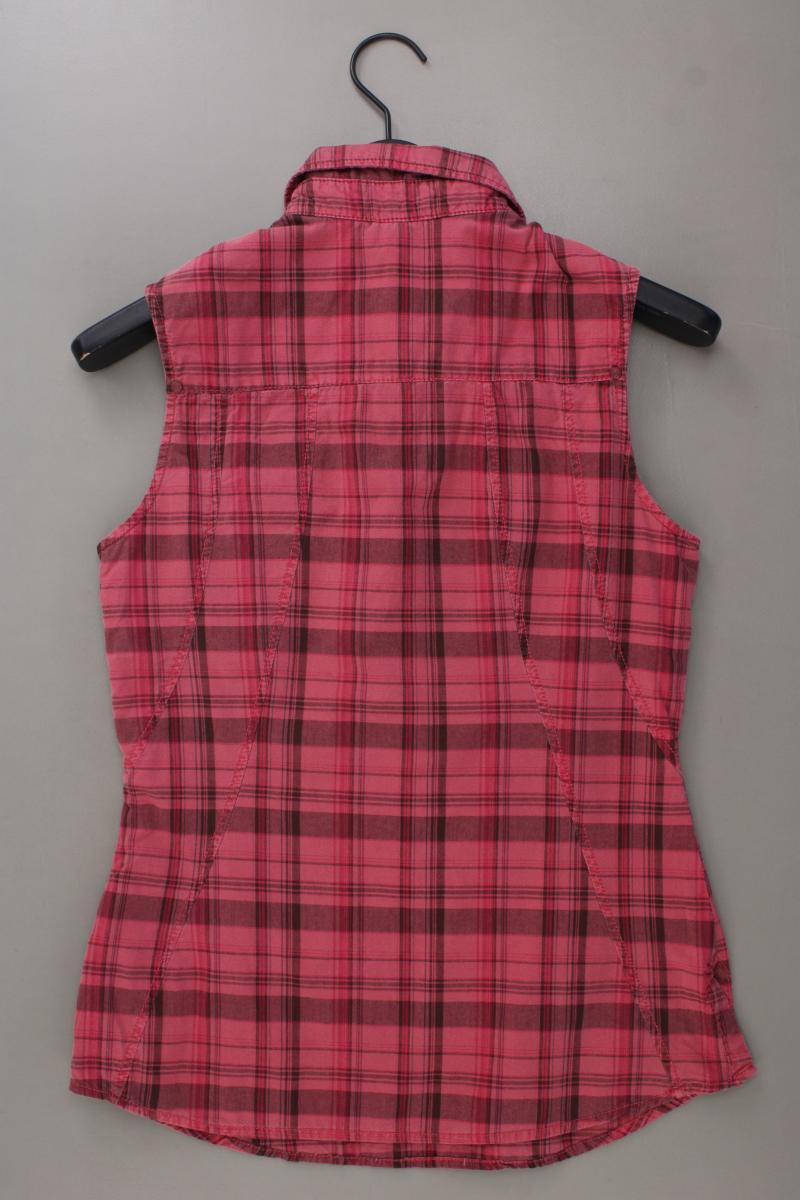 Soccx Karobluse Gr. S kariert Ärmellos rosa aus Baumwolle