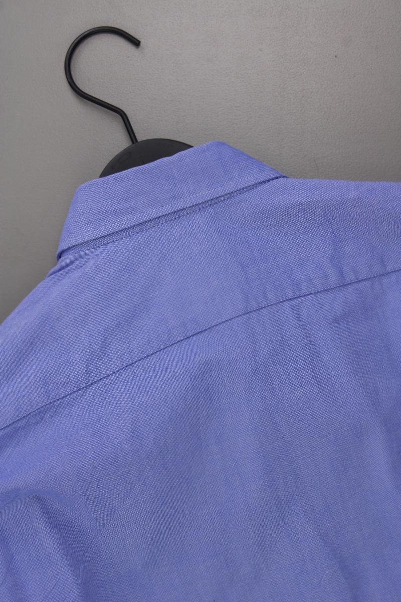 Daniel Hechter Langarmhemd für Herren Gr. Hemdgröße 41 blau aus Baumwolle
