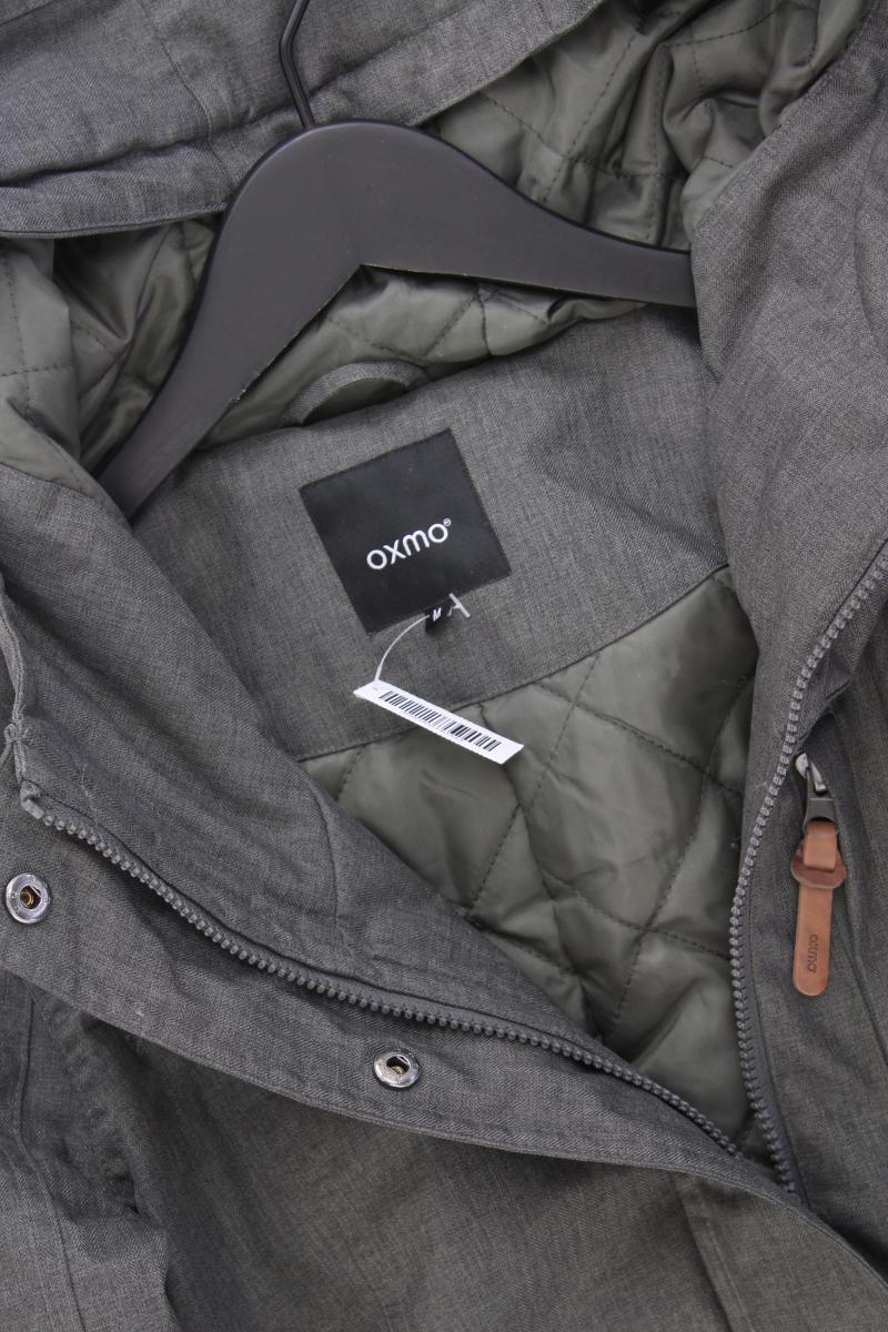 oxmo Wintermantel Gr. M neuwertig grau aus Polyester
