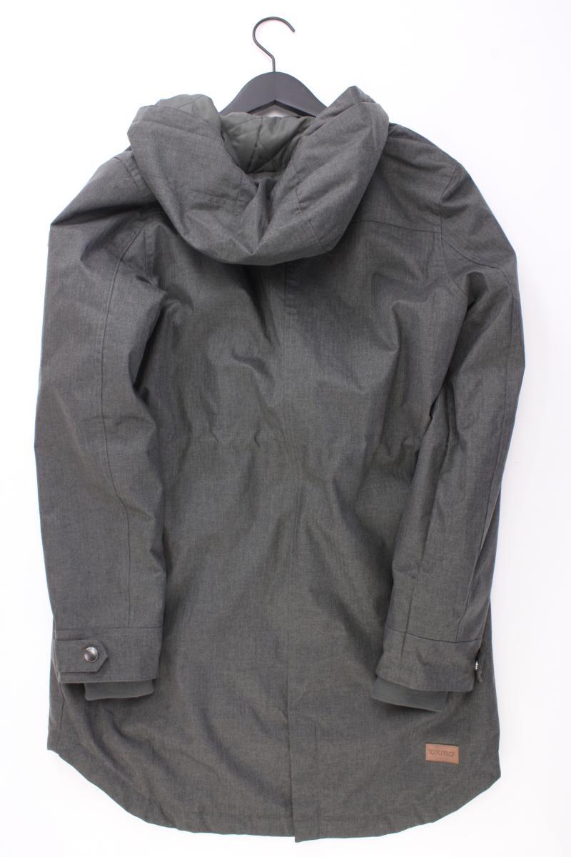 oxmo Wintermantel Gr. M neuwertig grau aus Polyester