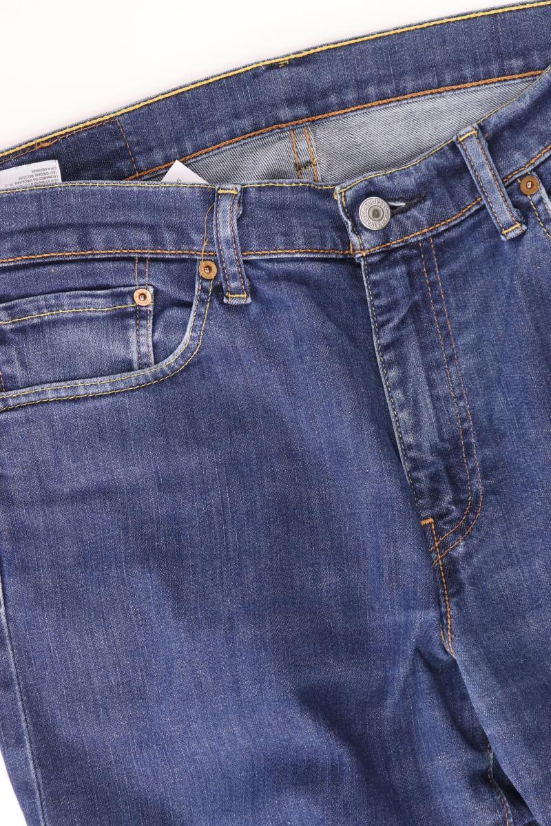 Levi's Straight Jeans für Herren Gr. W33/L32 blau aus Baumwolle