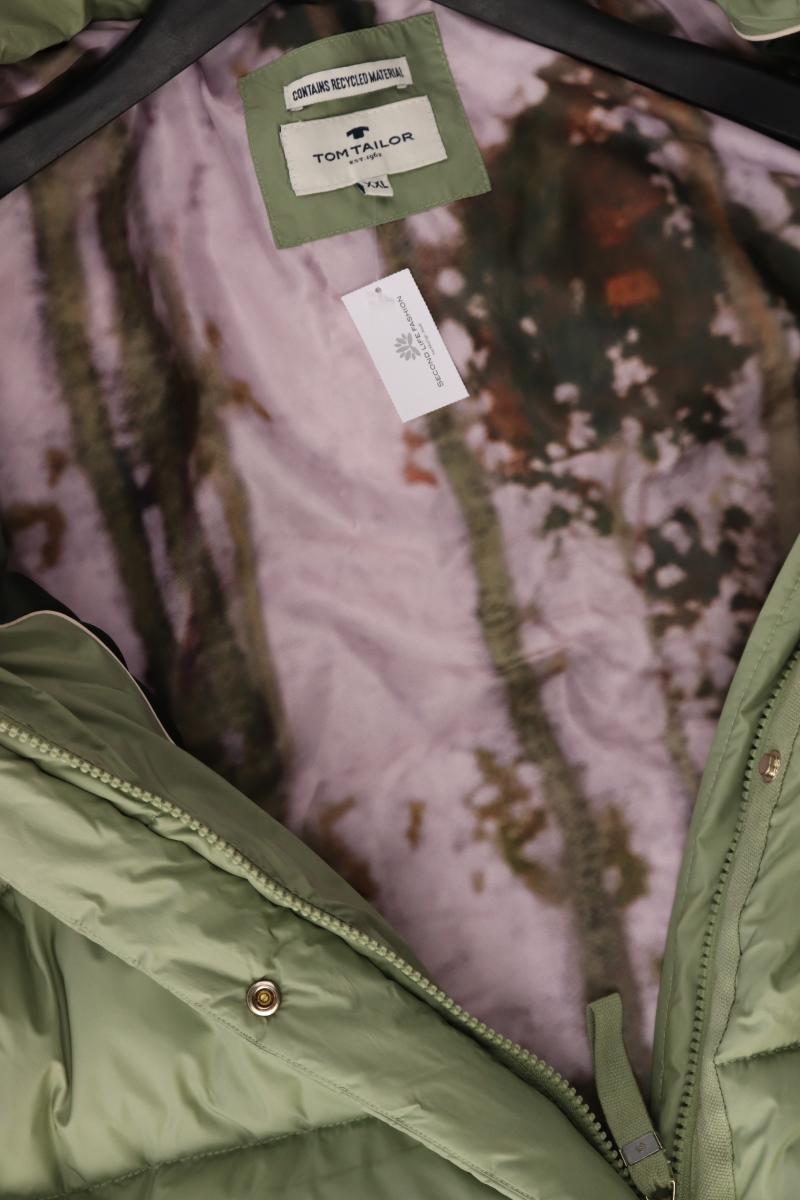Tom Tailor Regular Mantel Gr. XXL neuwertig grün aus Polyester