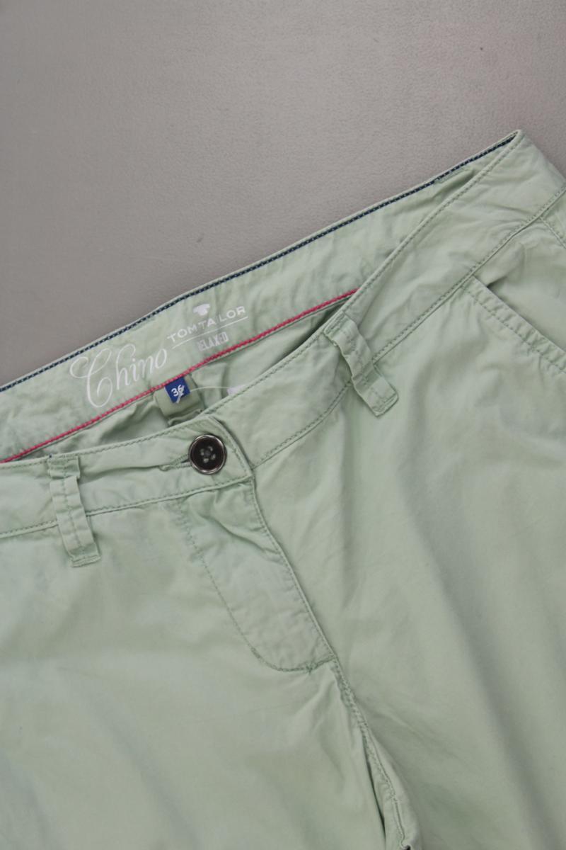 Tom Tailor Chinohose Gr. 36 grün aus Baumwolle