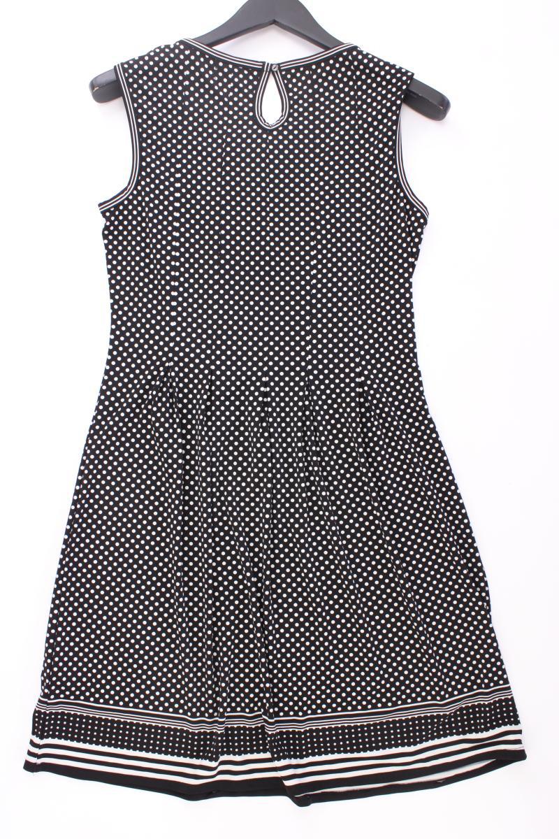 MAX STUDIO Midikleid Gr. S gepunktet Ärmellos schwarz aus Polyester