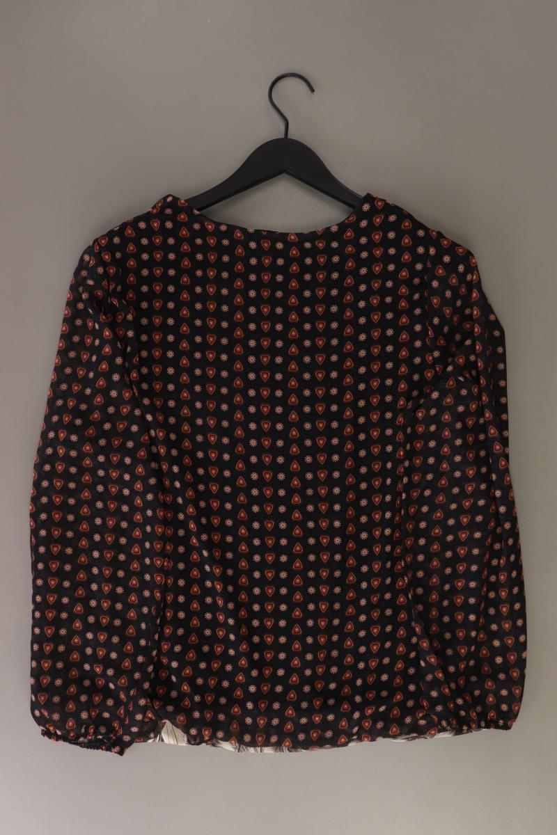 Gina Laura Langarmbluse Gr. L schwarz aus Polyester