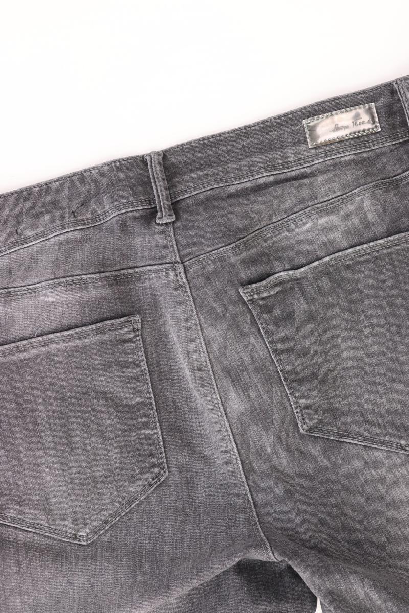 Lisa Tossa Straight Jeans Gr. 40 grau aus Baumwolle