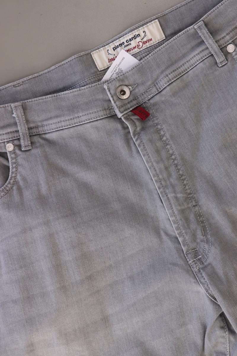 Pierre Cardin Straight Jeans für Herren Gr. Kurzgröße 29 grau aus Baumwolle