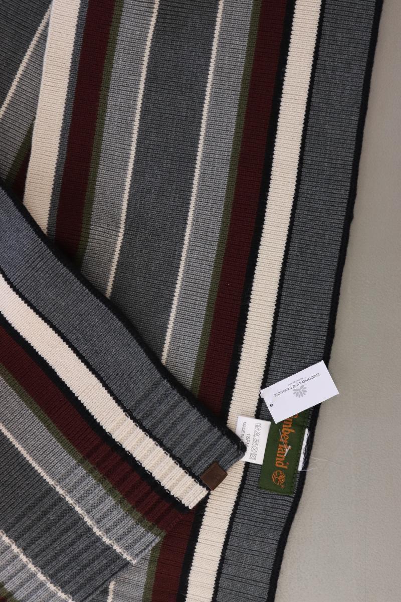 Timberland Schal für Herren gestreift grau