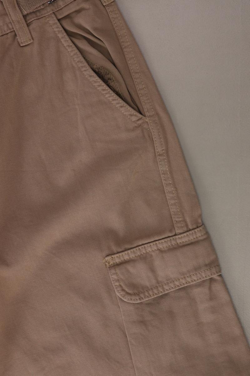 Stradivarius Cargohose Gr. 42 braun aus Baumwolle