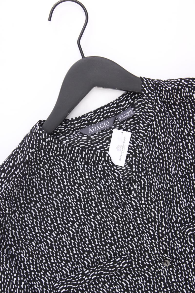 Adagio Langarmbluse Gr. 42 schwarz aus Polyester