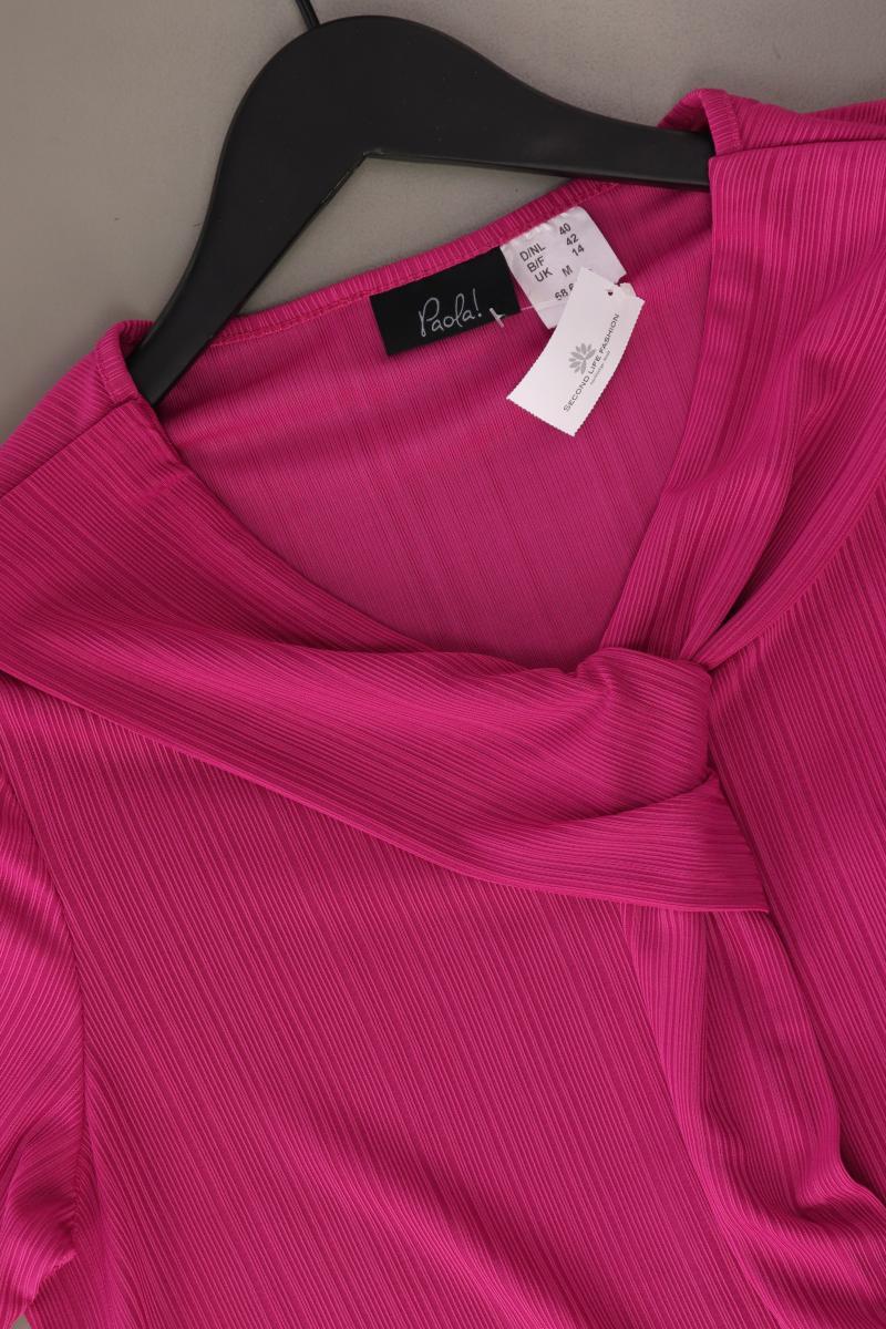 Paola T-Shirt Gr. 40 Kurzarm pink aus Polyester