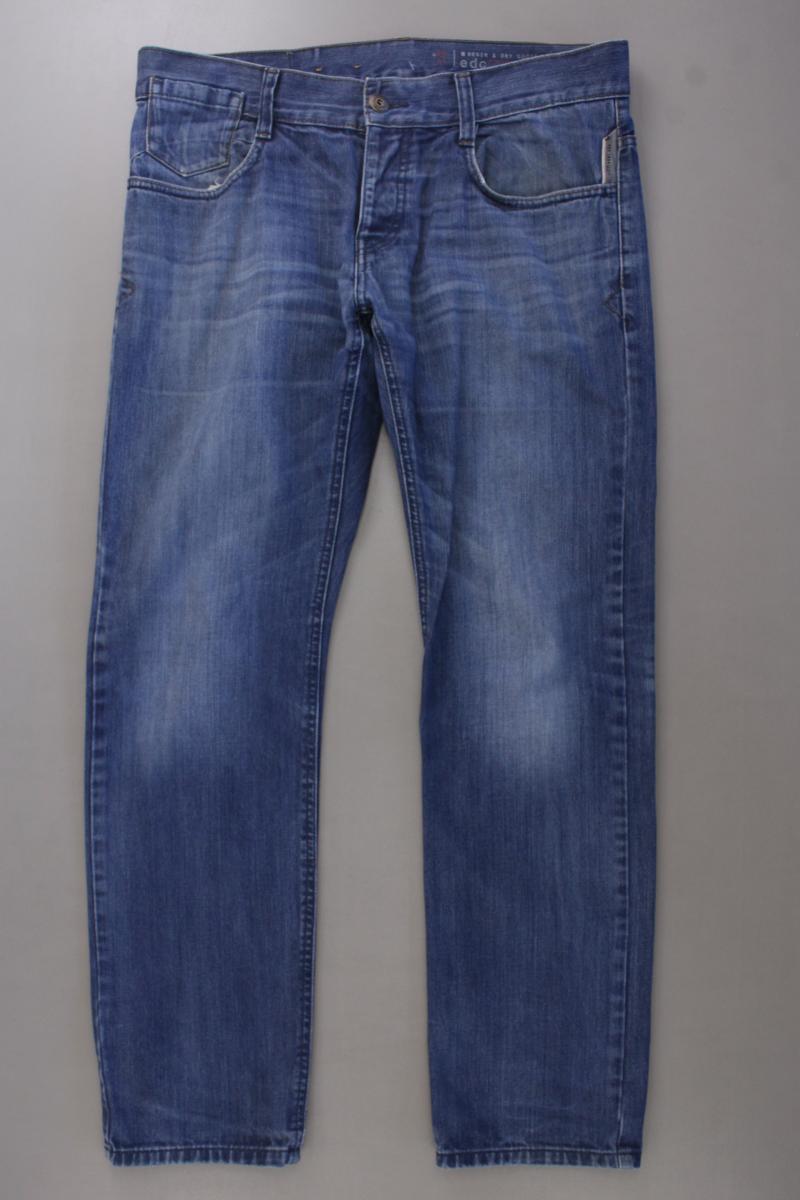 Esprit Slim Jeans für Herren Gr. W34/L32 blau aus Baumwolle