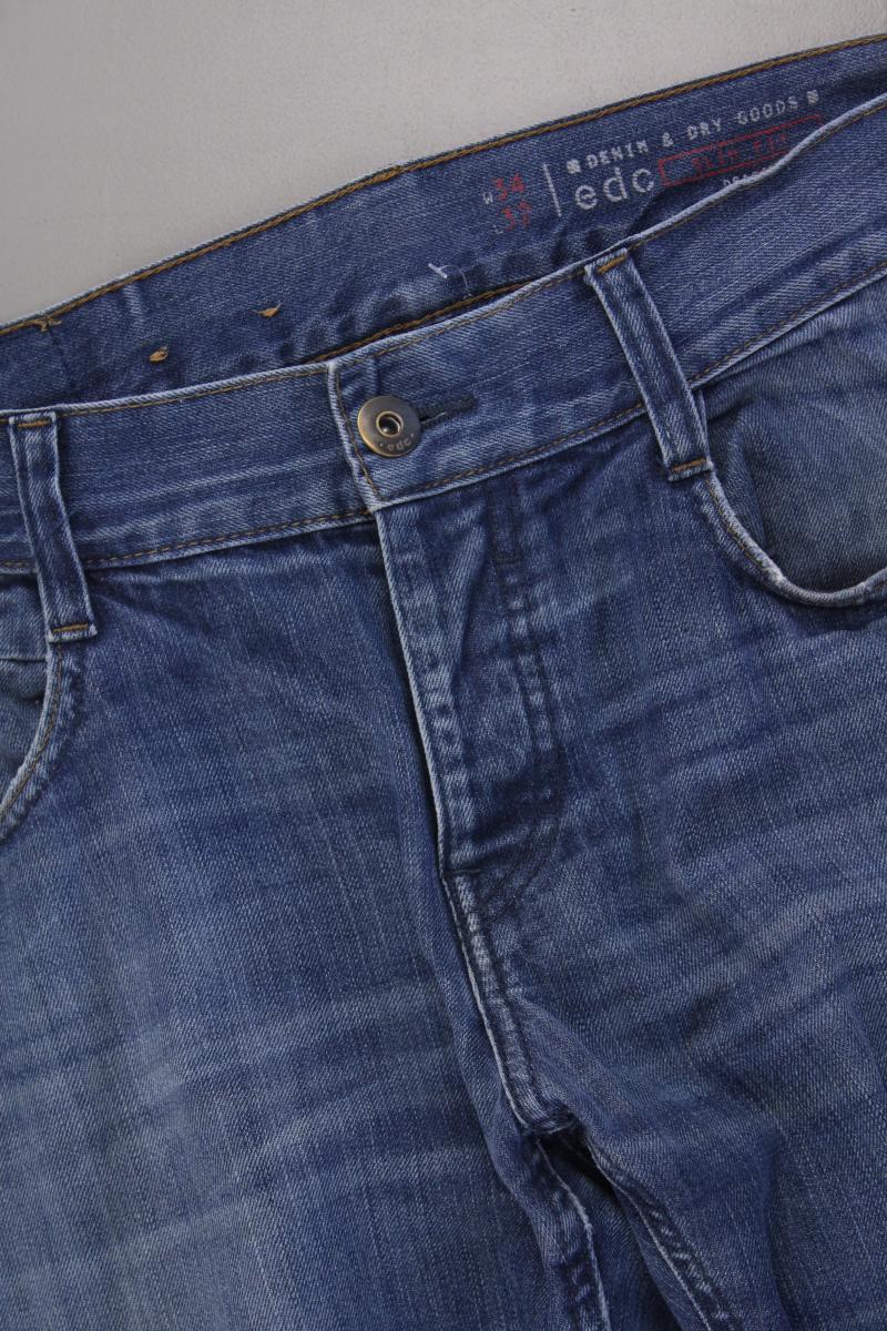 Esprit Slim Jeans für Herren Gr. W34/L32 blau aus Baumwolle