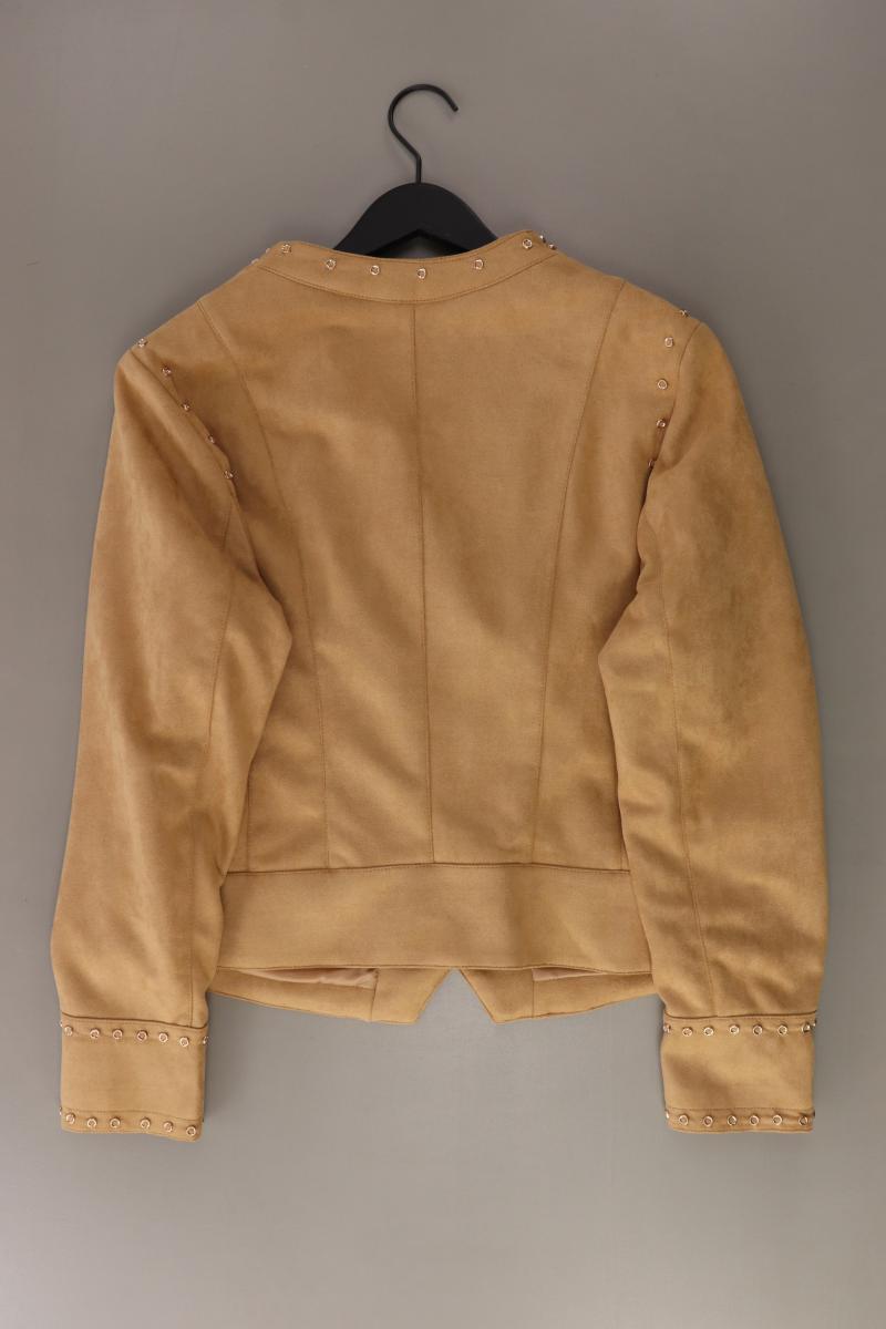 Pfeffinger Übergangsjacke Gr. 46 mit Nieten braun aus Polyester
