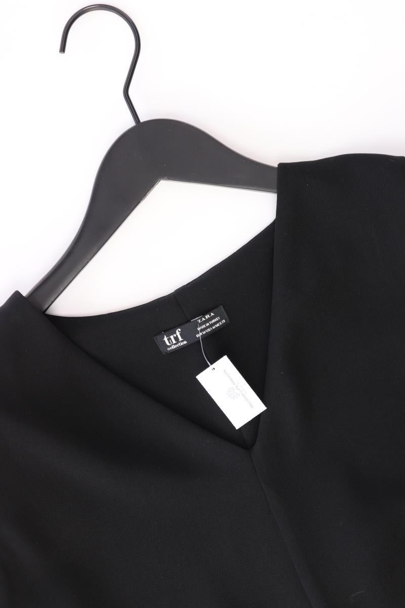 Zara Kurzarmbluse Gr. M schwarz aus Polyester