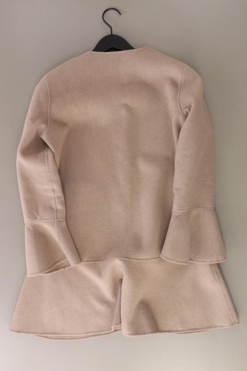 Zara Wollmantel Gr. S braun