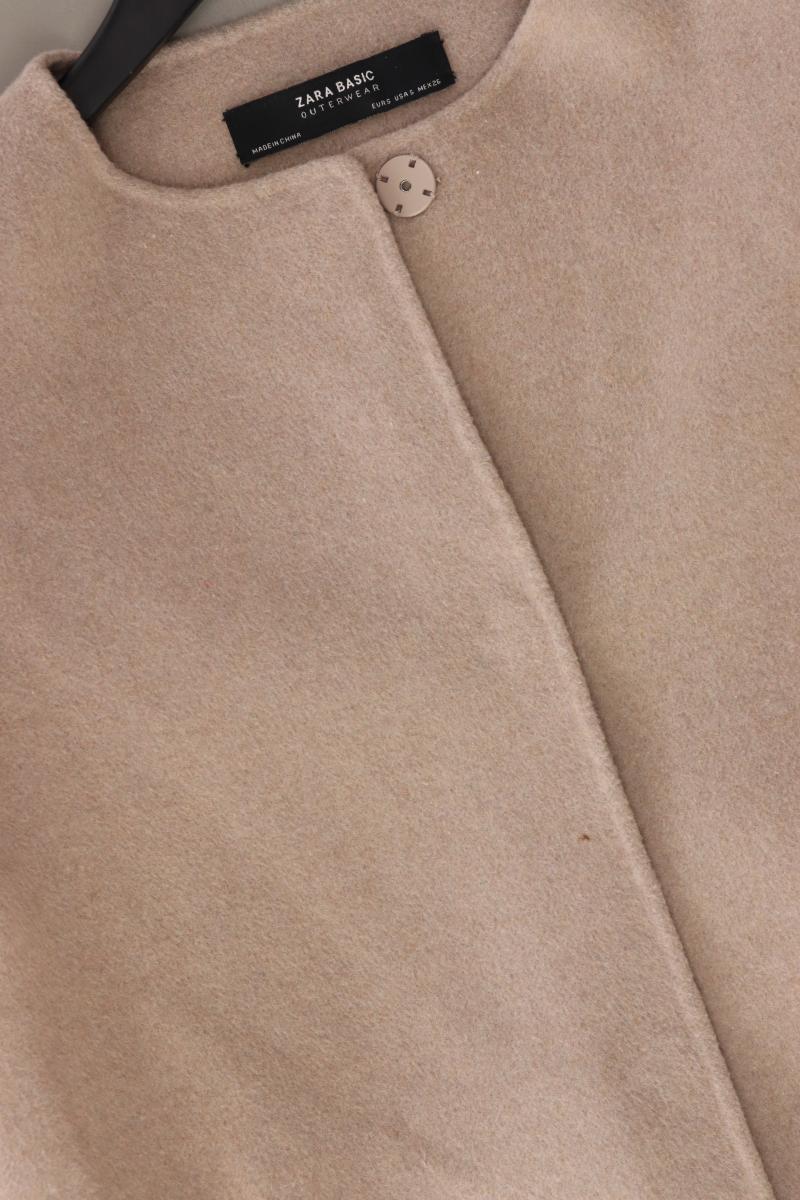 Zara Wollmantel Gr. S braun
