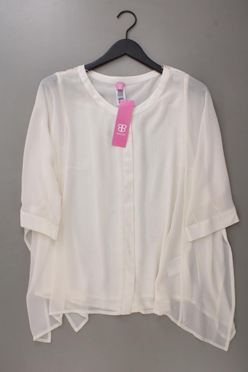 Second Hand Outfit Größe L mit Basler Oversize-Bluse in Gr. 42 und Halskette