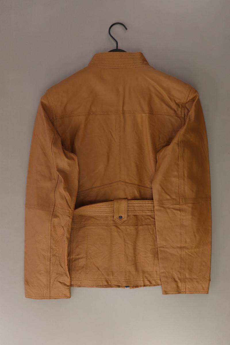 Cecil Kunstlederjacke Gr. M mit Gürtel braun aus Polyurethan