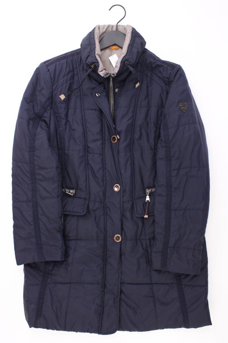 Gerry Weber Classic Mantel Gr. 42 blau aus Polyester