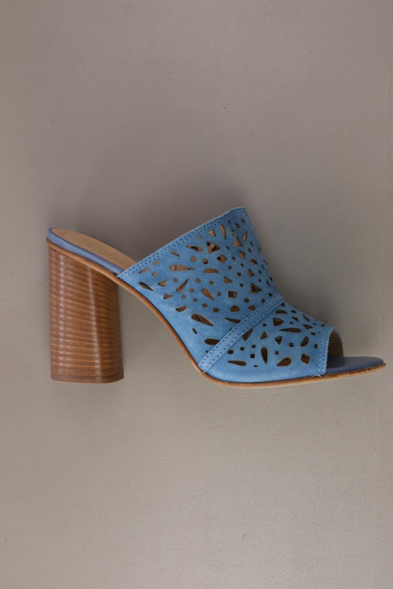 Carvela by Kurt Geiger Sandaletten Gr. 40 blau aus Leder