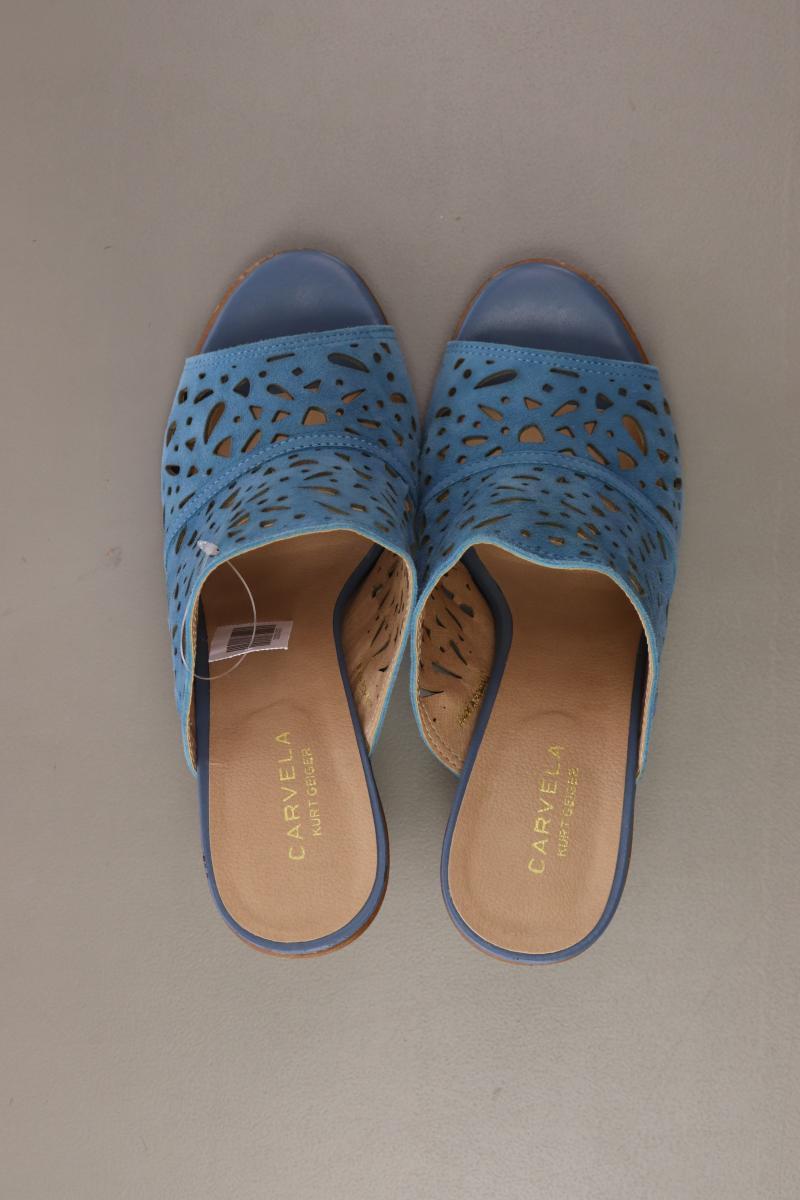 Carvela by Kurt Geiger Sandaletten Gr. 40 blau aus Leder