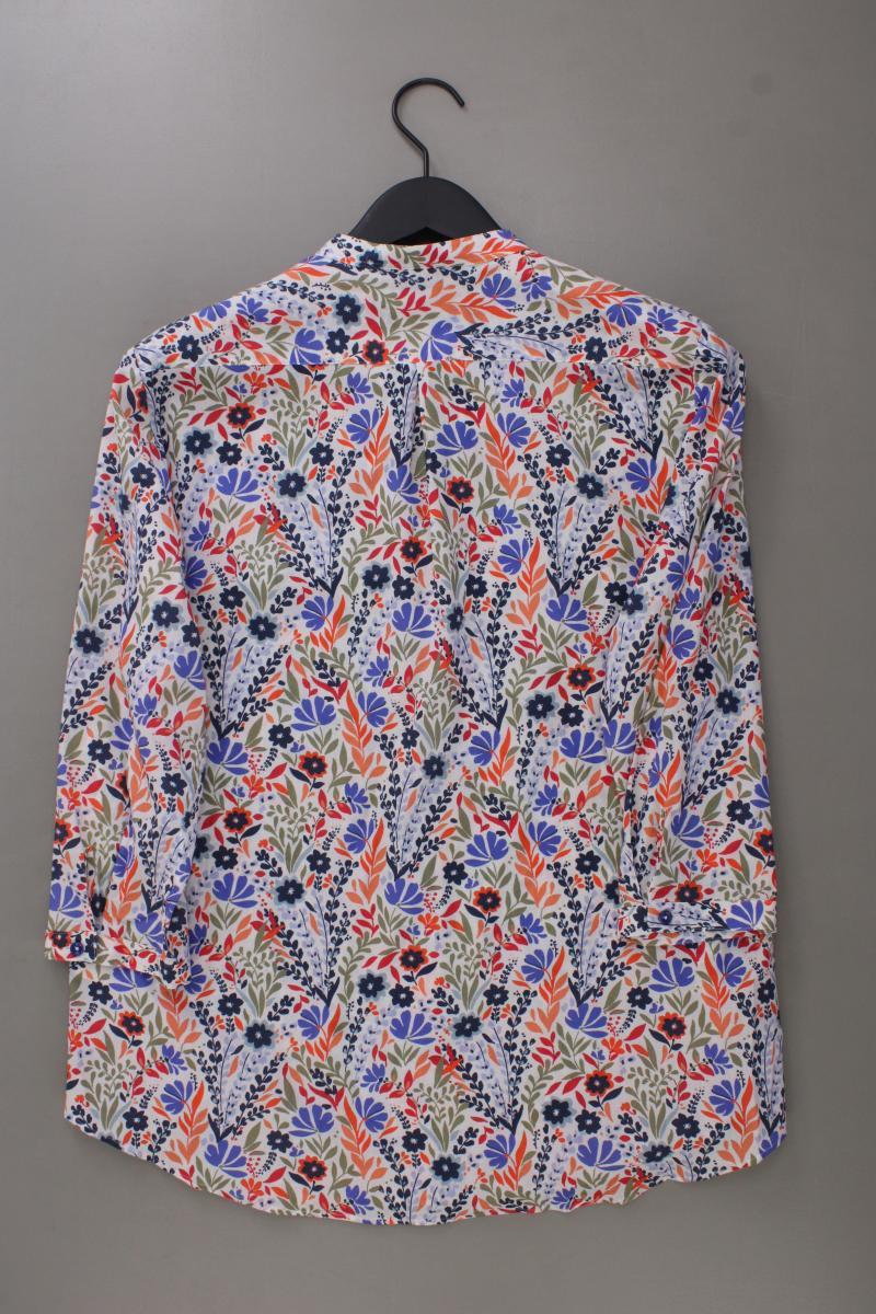 Eterna Classic Bluse Gr. 40 mit Blumenmuster neuwertig 3/4 Ärmel mehrfarbig