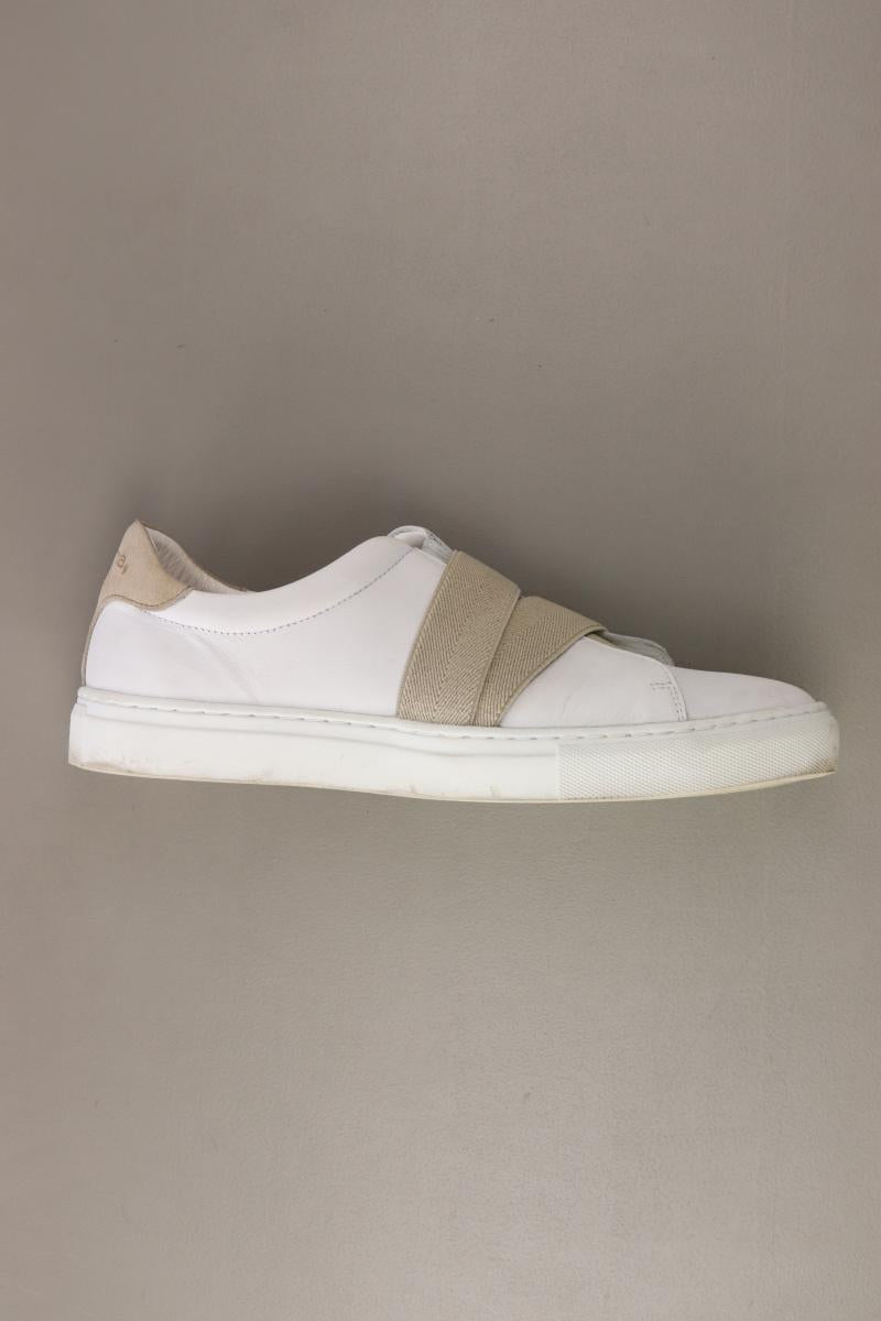 comma, Sneaker Gr. 41 weiß aus Leder