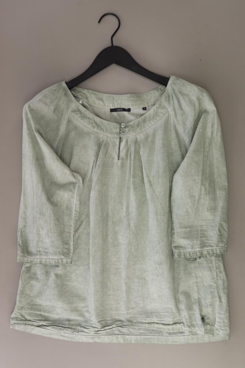 Second Hand Outfit Größe L mit Zero Regular Bluse in Gr. 42 und Tuch