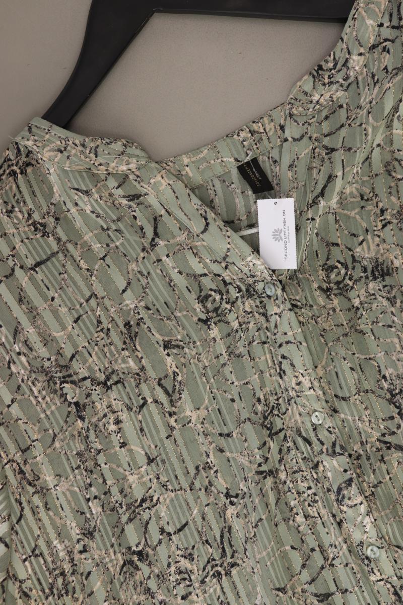 soyaconcept Midikleid Gr. XXL 3/4 Ärmel grün aus Polyester