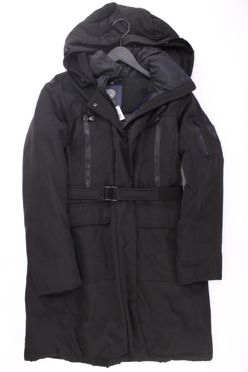 Vince Camuto Wintermantel Größe 42/M Gr. 42 schwarz aus Polyester